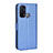 Funda de Cuero Cartera con Soporte Carcasa BY1 para Oppo Reno5 A Azul