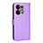 Funda de Cuero Cartera con Soporte Carcasa BY1 para Oppo Reno8 5G Morado