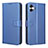 Funda de Cuero Cartera con Soporte Carcasa BY1 para Samsung Galaxy A04E Azul