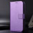 Funda de Cuero Cartera con Soporte Carcasa BY1 para Xiaomi Redmi 10C 4G Morado