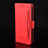 Funda de Cuero Cartera con Soporte Carcasa BY2 para Huawei Mate 40 Pro Rojo