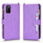 Funda de Cuero Cartera con Soporte Carcasa BY2 para Samsung Galaxy A03s Morado