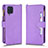 Funda de Cuero Cartera con Soporte Carcasa BY2 para Samsung Galaxy M22 4G Morado