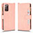 Funda de Cuero Cartera con Soporte Carcasa BY2 para Samsung Galaxy Note 20 Ultra 5G Oro Rosa