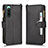 Funda de Cuero Cartera con Soporte Carcasa BY2 para Sony Xperia 10 IV SOG07 Negro