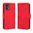 Funda de Cuero Cartera con Soporte Carcasa BY3 para Motorola Moto Edge 30 Lite 5G Rojo