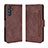 Funda de Cuero Cartera con Soporte Carcasa BY3 para Samsung Galaxy A04s Marron