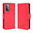Funda de Cuero Cartera con Soporte Carcasa BY3 para Samsung Galaxy A52s 5G Rojo