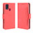 Funda de Cuero Cartera con Soporte Carcasa BY3 para Samsung Galaxy M21s Rojo