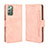 Funda de Cuero Cartera con Soporte Carcasa BY3 para Samsung Galaxy S20 Lite 5G Rosa