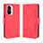 Funda de Cuero Cartera con Soporte Carcasa BY3 para Xiaomi Mi 11X 5G Rojo