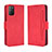 Funda de Cuero Cartera con Soporte Carcasa BY3 para Xiaomi Poco M3 Rojo