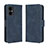 Funda de Cuero Cartera con Soporte Carcasa BY3 para Xiaomi Poco M4 5G Azul