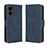 Funda de Cuero Cartera con Soporte Carcasa BY3 para Xiaomi Poco M4 5G Azul