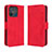 Funda de Cuero Cartera con Soporte Carcasa BY3 para Xiaomi Redmi 11A 4G Rojo