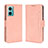 Funda de Cuero Cartera con Soporte Carcasa BY3 para Xiaomi Redmi Note 11E 5G Rosa