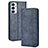 Funda de Cuero Cartera con Soporte Carcasa BY4 para Samsung Galaxy M23 5G Azul