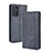 Funda de Cuero Cartera con Soporte Carcasa BY4 para Samsung Galaxy Quantum2 5G Azul