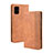 Funda de Cuero Cartera con Soporte Carcasa BY4 para Samsung Galaxy S20 5G Marron