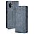 Funda de Cuero Cartera con Soporte Carcasa BY4 para Samsung Galaxy XCover 6 Pro 5G Azul