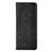 Funda de Cuero Cartera con Soporte Carcasa BY4 para Samsung Galaxy Z Fold2 5G Negro