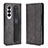 Funda de Cuero Cartera con Soporte Carcasa BY4 para Samsung Galaxy Z Fold4 5G Negro