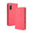 Funda de Cuero Cartera con Soporte Carcasa BY4 para Sony Xperia 10 III Lite Rojo
