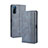 Funda de Cuero Cartera con Soporte Carcasa BY4 para Sony Xperia L4 Azul