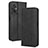 Funda de Cuero Cartera con Soporte Carcasa BY4 para Xiaomi Redmi 11 Prime 4G Negro