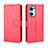 Funda de Cuero Cartera con Soporte Carcasa BY5 para Oppo Find X5 Lite 5G Rojo