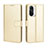 Funda de Cuero Cartera con Soporte Carcasa BY5 para Xiaomi Mi 11X 5G Oro