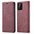 Funda de Cuero Cartera con Soporte Carcasa C01S para Samsung Galaxy A32 5G Rojo Rosa