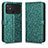 Funda de Cuero Cartera con Soporte Carcasa C01X para Xiaomi Poco C40 Verde