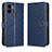 Funda de Cuero Cartera con Soporte Carcasa C01X para Xiaomi Redmi A1 Plus Azul