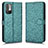 Funda de Cuero Cartera con Soporte Carcasa C01X para Xiaomi Redmi Note 10T 5G Verde