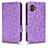 Funda de Cuero Cartera con Soporte Carcasa C02X para Samsung Galaxy XCover 6 Pro 5G Morado