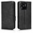 Funda de Cuero Cartera con Soporte Carcasa C02X para Xiaomi Redmi 10 India Negro