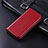 Funda de Cuero Cartera con Soporte Carcasa C04X para Xiaomi POCO C31 Rojo