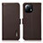 Funda de Cuero Cartera con Soporte Carcasa C08 para Xiaomi Mi 11 Lite 4G Marron