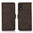 Funda de Cuero Cartera con Soporte Carcasa D01Y para Huawei Honor X5 Marron