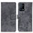 Funda de Cuero Cartera con Soporte Carcasa D05Y para Oppo K9 5G Gris