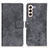 Funda de Cuero Cartera con Soporte Carcasa D05Y para Samsung Galaxy S21 Plus 5G Gris