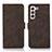 Funda de Cuero Cartera con Soporte Carcasa D08Y para Samsung Galaxy S25 5G Marron