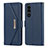 Funda de Cuero Cartera con Soporte Carcasa DT1 para Sony Xperia 5 III Azul