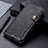 Funda de Cuero Cartera con Soporte Carcasa DY01 para Motorola Moto Edge S 5G Negro