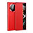Funda de Cuero Cartera con Soporte Carcasa F01 para Huawei Mate 40E 4G Rojo