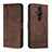 Funda de Cuero Cartera con Soporte Carcasa H01X para Sony Xperia PRO-I Marron