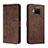 Funda de Cuero Cartera con Soporte Carcasa H01X para Xiaomi Mi 10T Lite 5G Marron