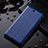 Funda de Cuero Cartera con Soporte Carcasa H02P para Apple iPhone 12 Azul