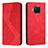 Funda de Cuero Cartera con Soporte Carcasa H03X para Xiaomi Mi 10T Lite 5G Rojo